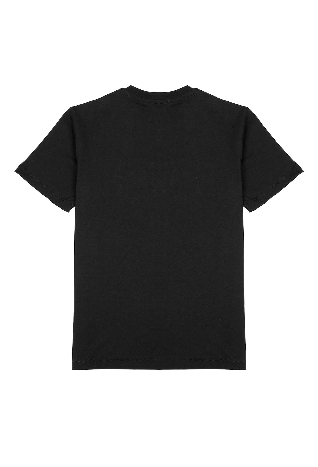 T-shirt materiał czarny łączony MSGM 123 9580 123/92c